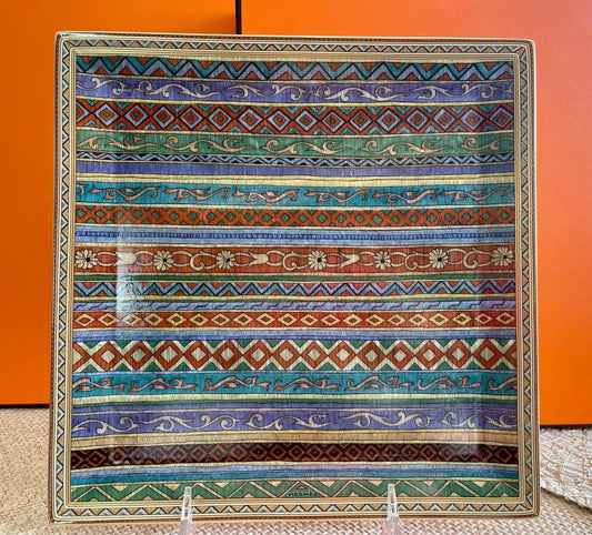 Cheval Square Plate No. 5
