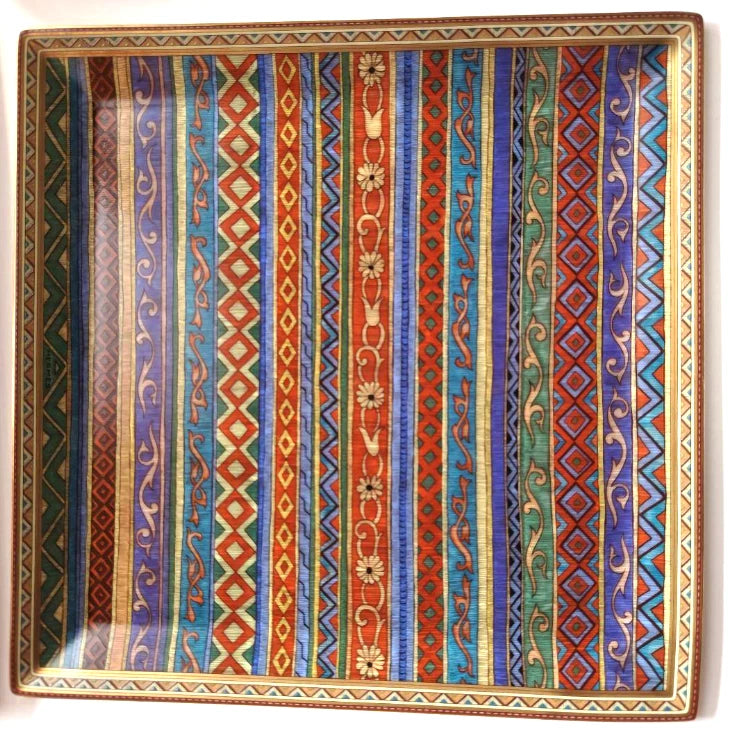 Cheval Square Plate No. 5
