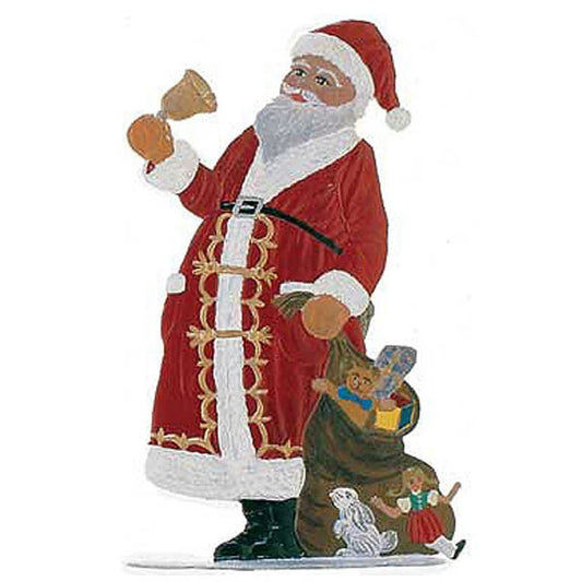 Santa with Bell, Painted