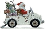 Santa in Auto- Painted