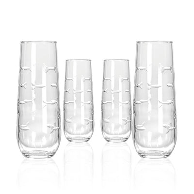 School of Fish S/4 Stemless Champagne