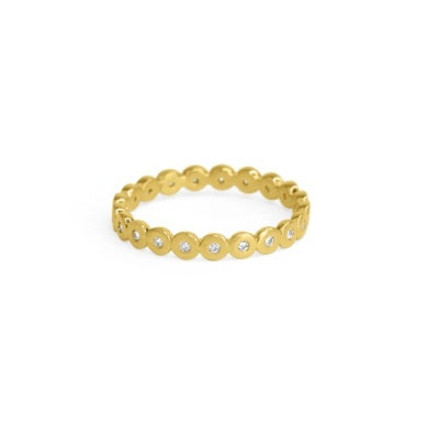 Petit Pave S6 GoldSimp. W/Topaz