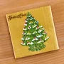Vintage Christmas Tree Napkins