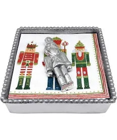 Nutcracker Beaded Napkin Box