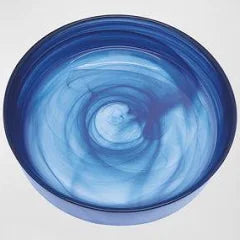 Alabaster Cobalt Small Plate
