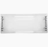 Pearled Handle Acrylic Tray