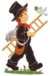 Little Chimney Sweep, painted