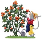 Gardening Mouse, painted