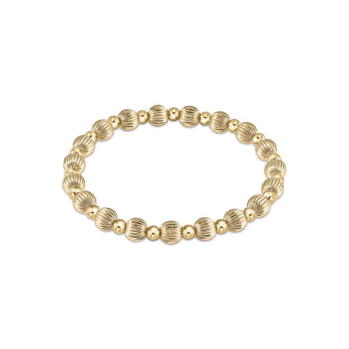 Dignity Grateful 6mm Gold Bracelet