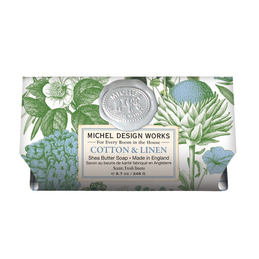 MDW Cotton & Linen Large Bath Soap Bar