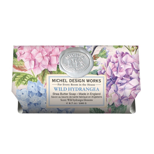 MDW Wild Hydrangea Large Bath Soap Bar