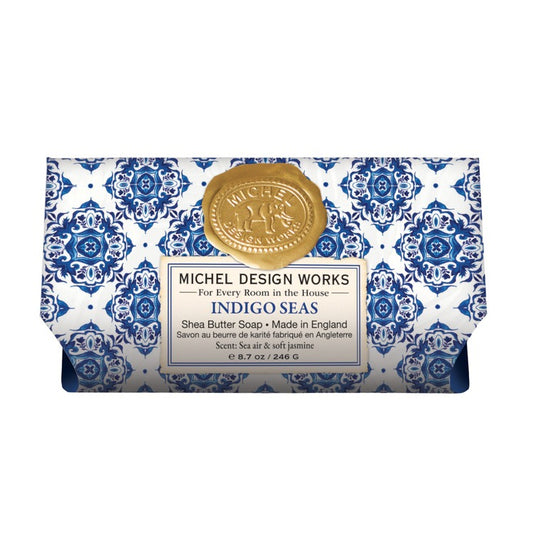 MDW Indigo Seas Large Bath Soap Bar