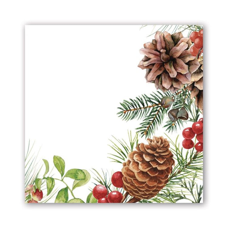 MDW White Spruce Cocktail Napkin