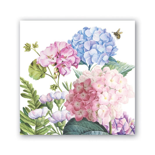MDW Wild Hydrangea Cocktail Napkin