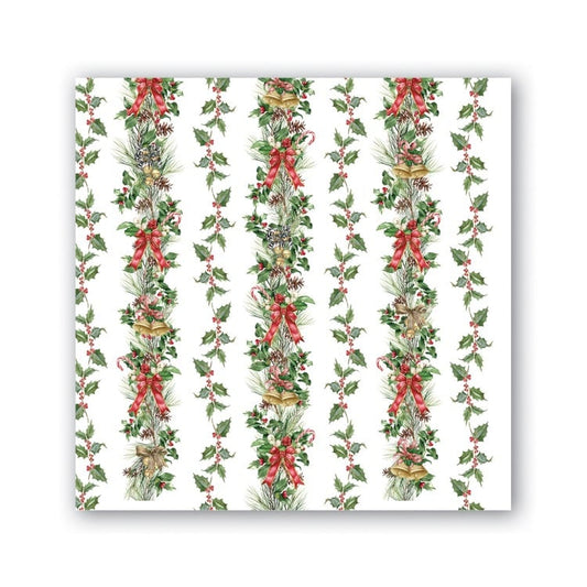 MDW Holiday Garland Cocktail Napkin