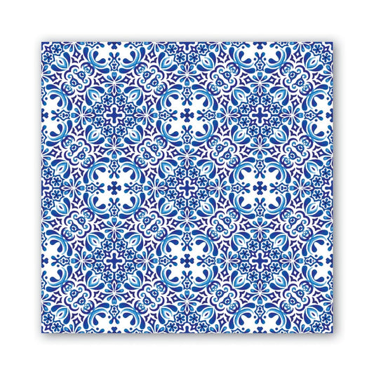 MDW Indigo Seas Luncheon Napkin