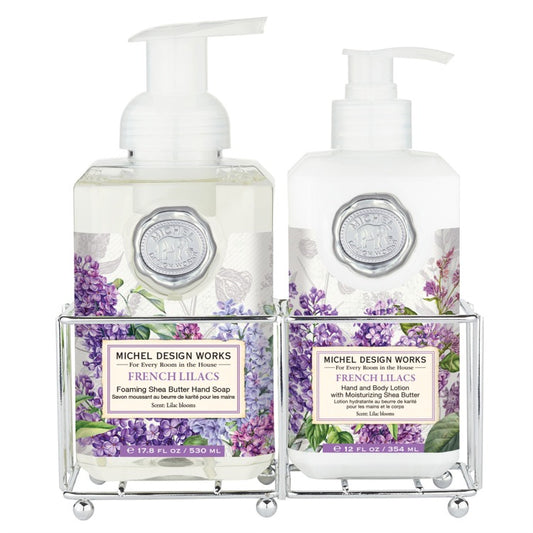 MDW French Lilacs Hand Care Caddy