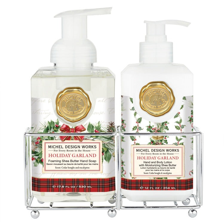 MDW Holiday Garland Hand Care Caddy
