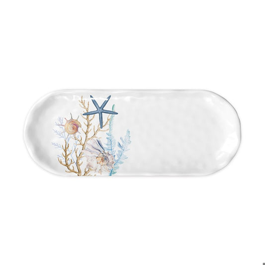 MDW Ocean Tide Melamine Accent Tray