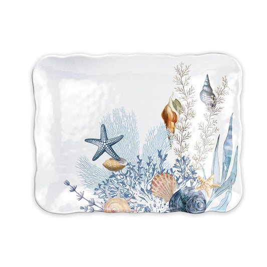 MDW Ocean Tide Melamine Cookie Tray