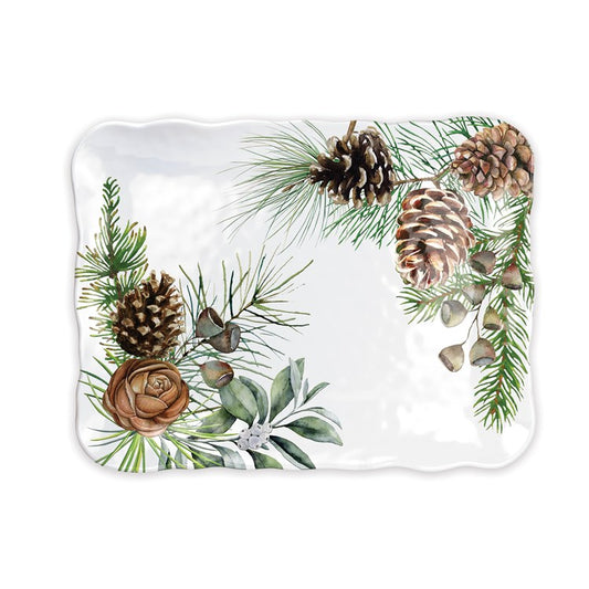 MDW White Spruce Melamine Cookie Tray