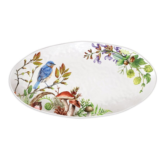 MDW Moss & Oak Melamine Oval Platter
