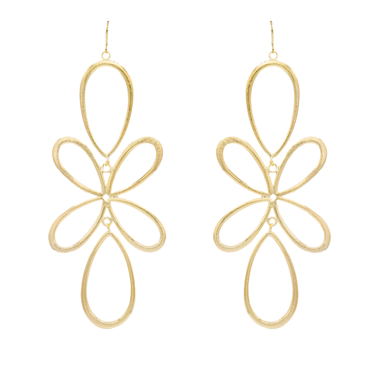 18kt Gpt Primrose Earrings