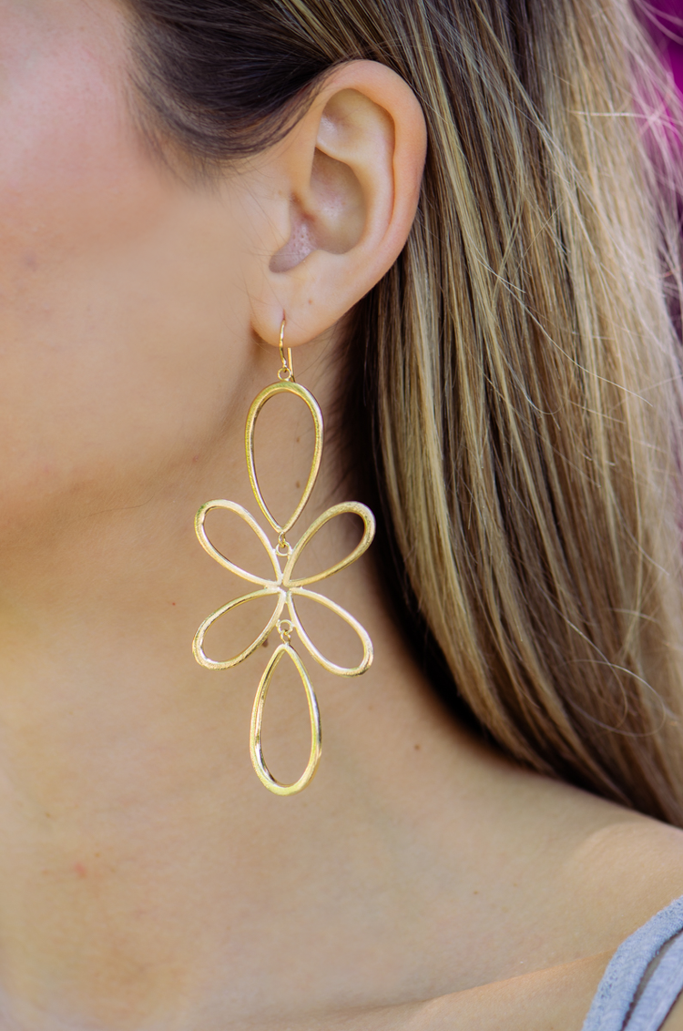 18kt Gpt Primrose Earrings